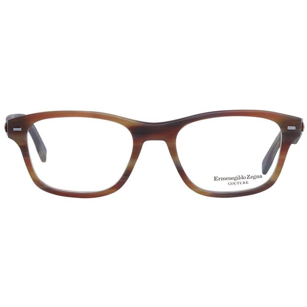 Ermenegildo Zegna Braun Herren Brillengestelle