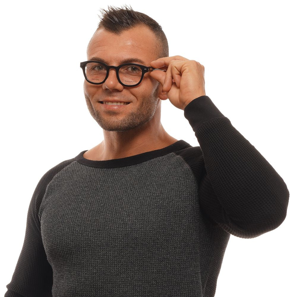Ermenegildo Zegna Schwarz Herren Optische Brillenfassungen