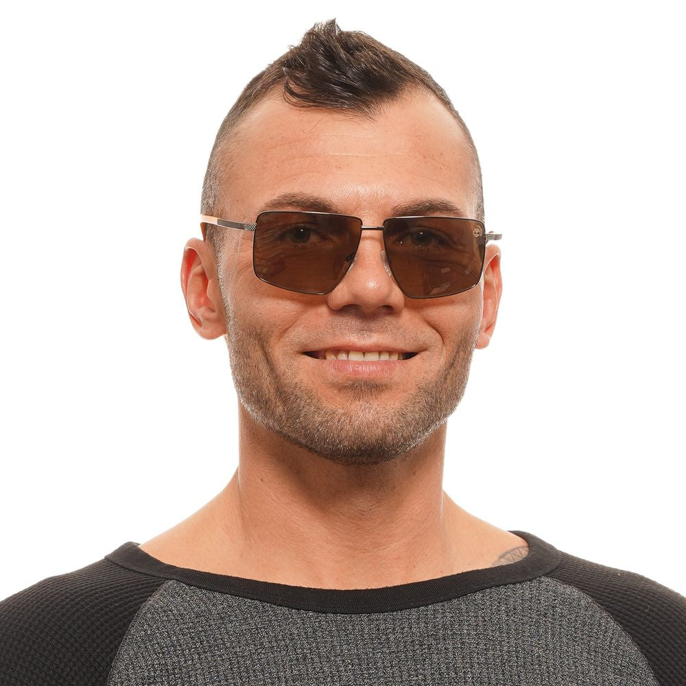 Timberland Braune Herren-Sonnenbrille