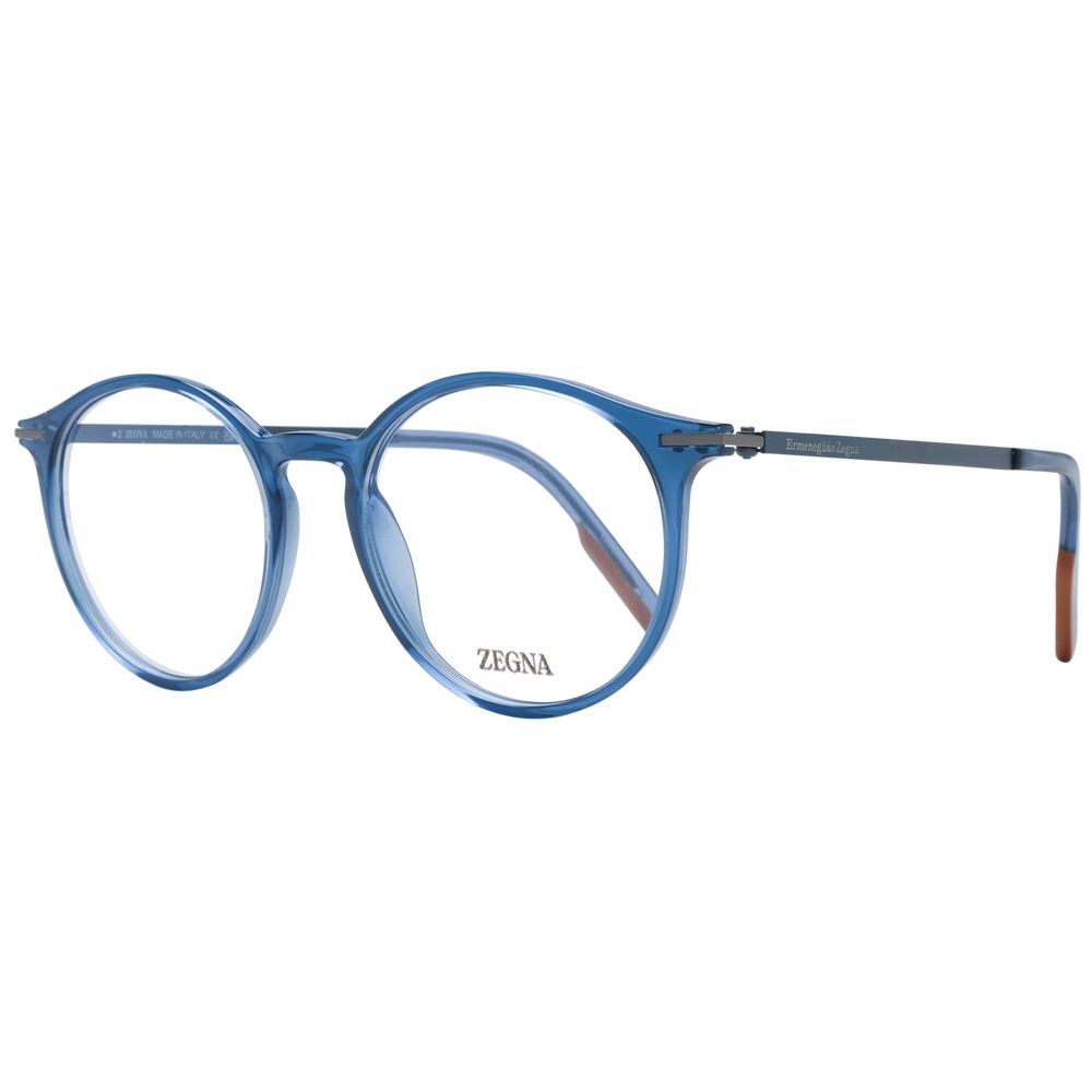 Ermenegildo Zegna Blau Herren Optische Brillenfassungen