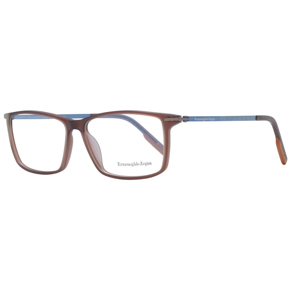 Ermenegildo Zegna Braun Herren Brillengestelle