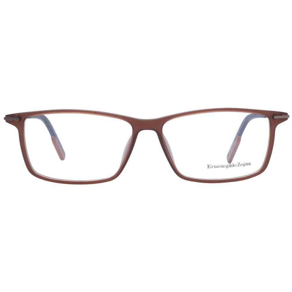 Ermenegildo Zegna Braun Herren Brillengestelle