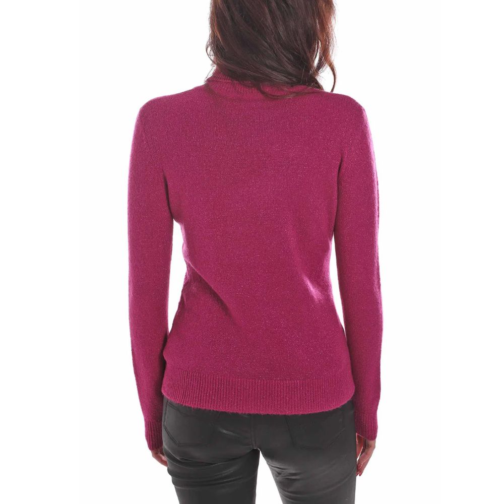 Yes Zee – Viskosepullover in Fuchsie
