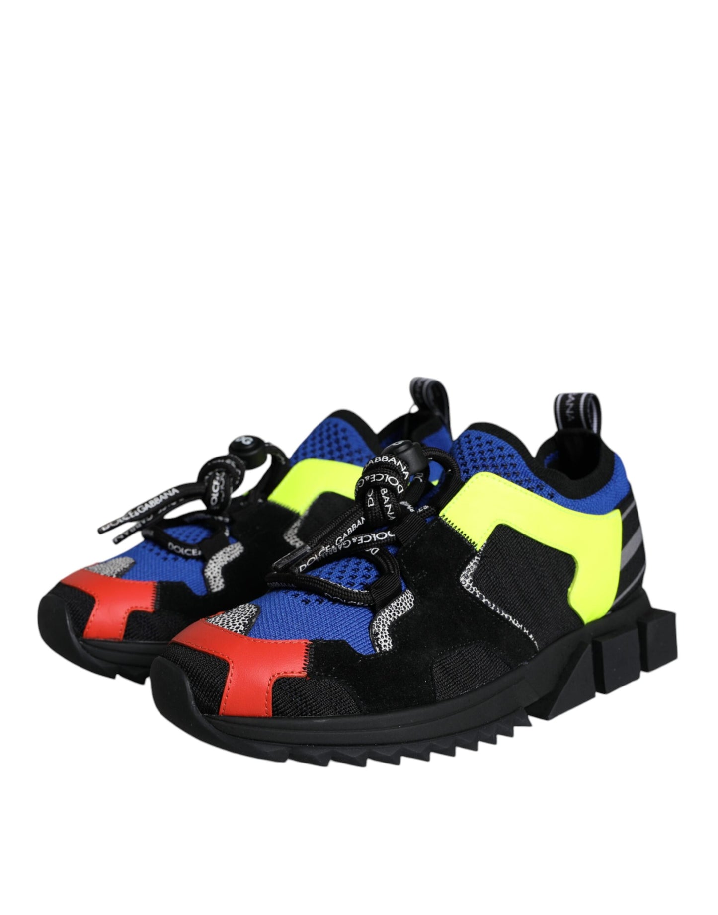 Dolce & Gabbana Mehrfarbige Mesh-Sorrento-Trekking-Sneakers