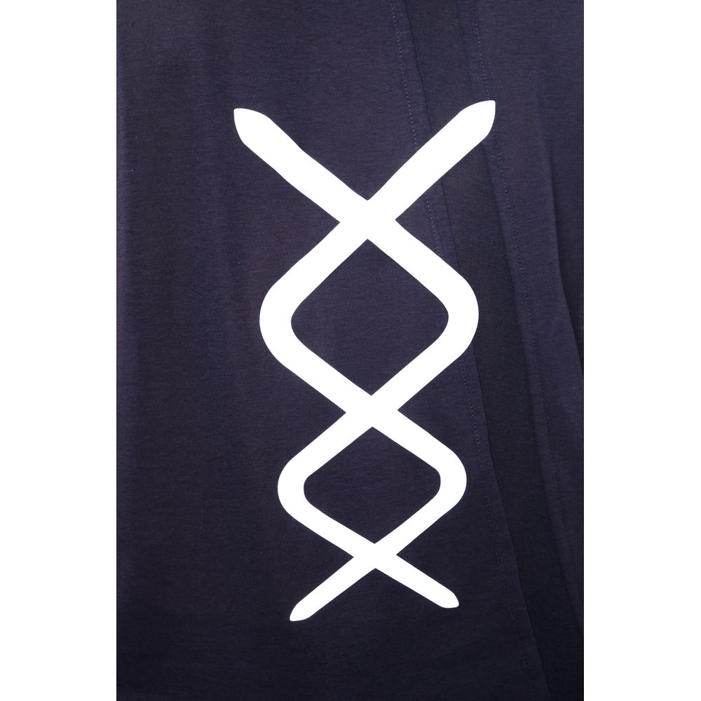 Nicolo Tonetto Herren-Tanktop aus schwarzer Baumwolle