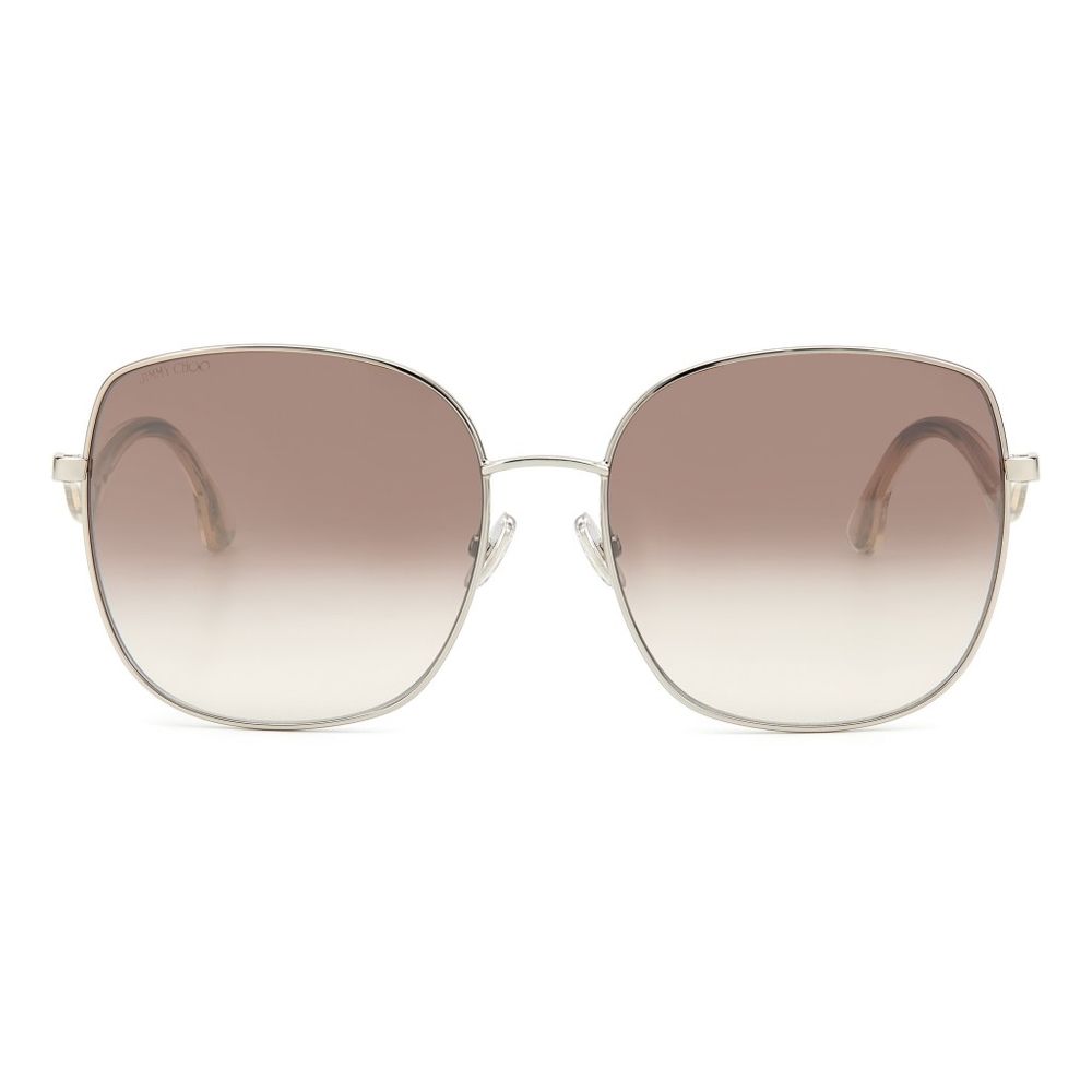 Jimmy Choo Graue Metallsonnenbrille