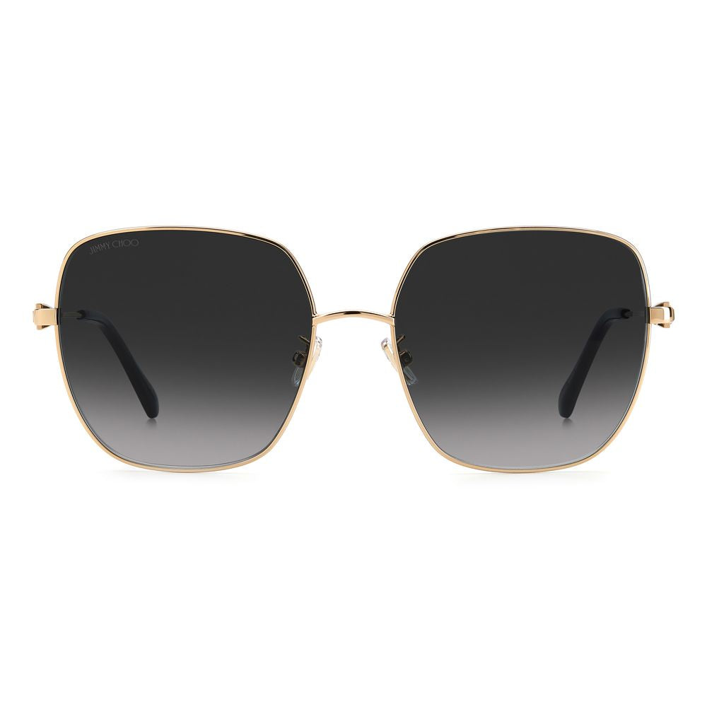 Jimmy Choo Zweifarbige Metallsonnenbrille