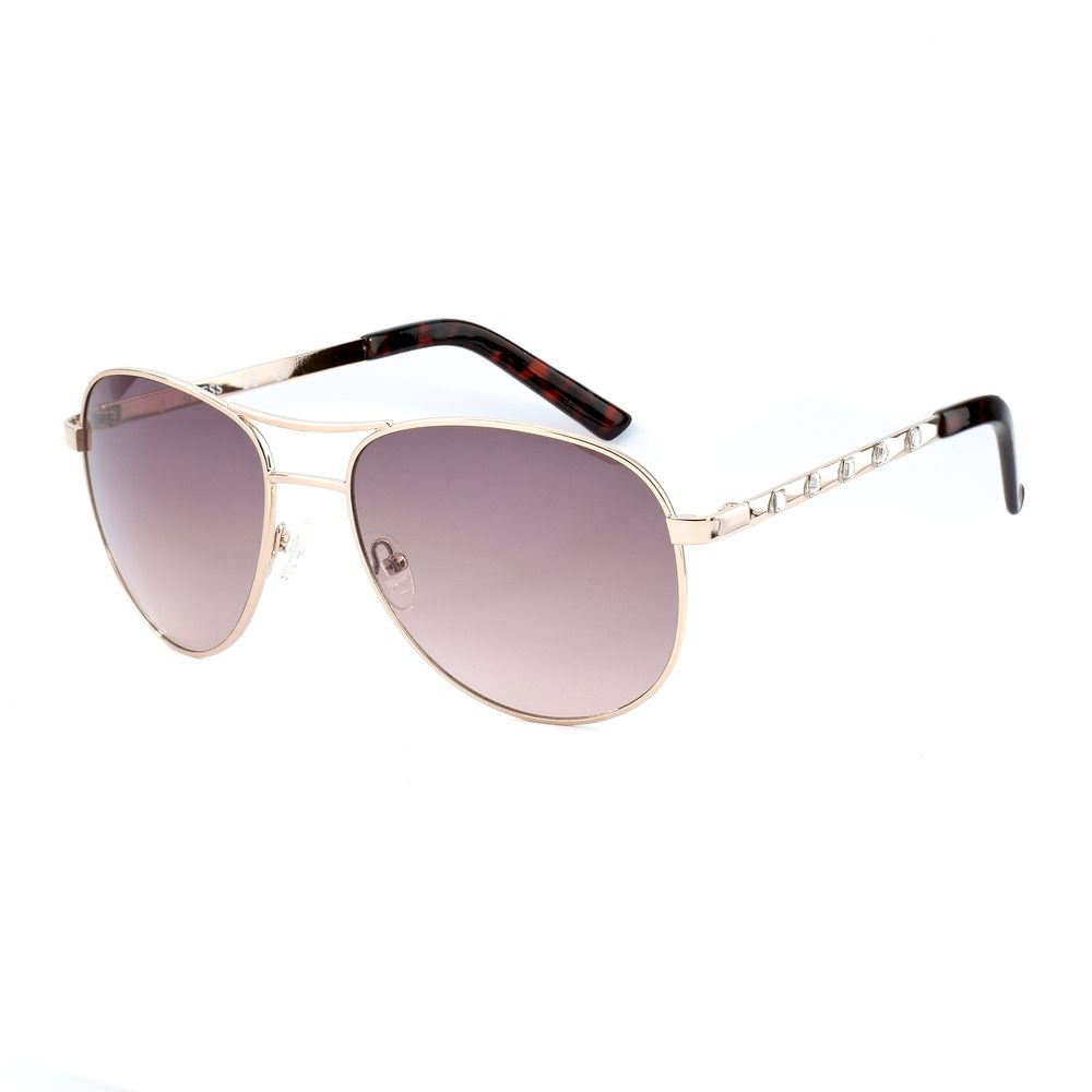 Guess – Sonnenbrille aus goldenem Metall