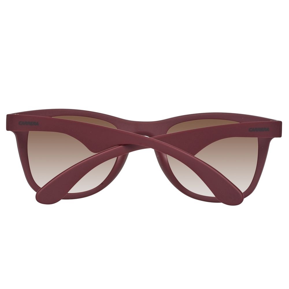 Carrera – Burgunderfarbene Kunststoff-Sonnenbrille