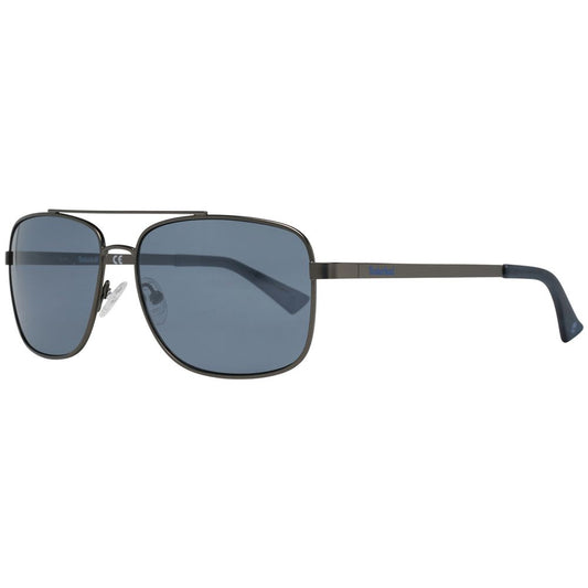 Timberland Sonnenbrille aus schwarzem Metall