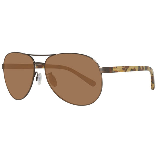 Timberland Sonnenbrille aus grauem Metall