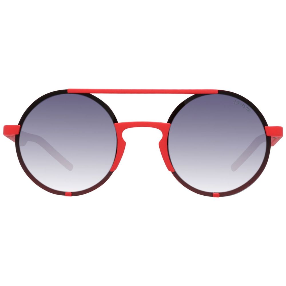 Polaroid Sonnenbrille aus rotem Kunststoff