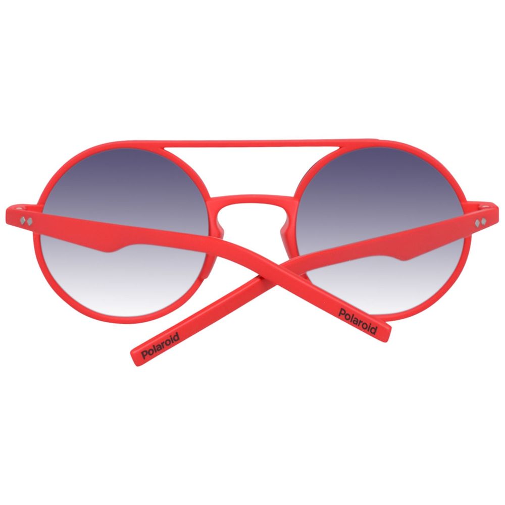 Polaroid Sonnenbrille aus rotem Kunststoff