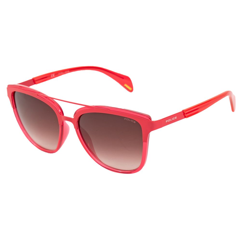 Police Sonnenbrille in Orange aus Metall