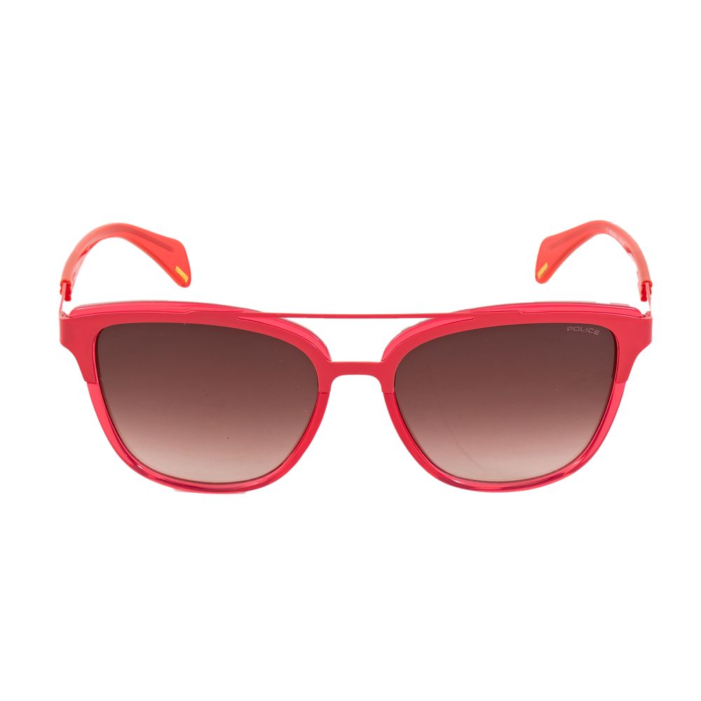 Police Sonnenbrille in Orange aus Metall