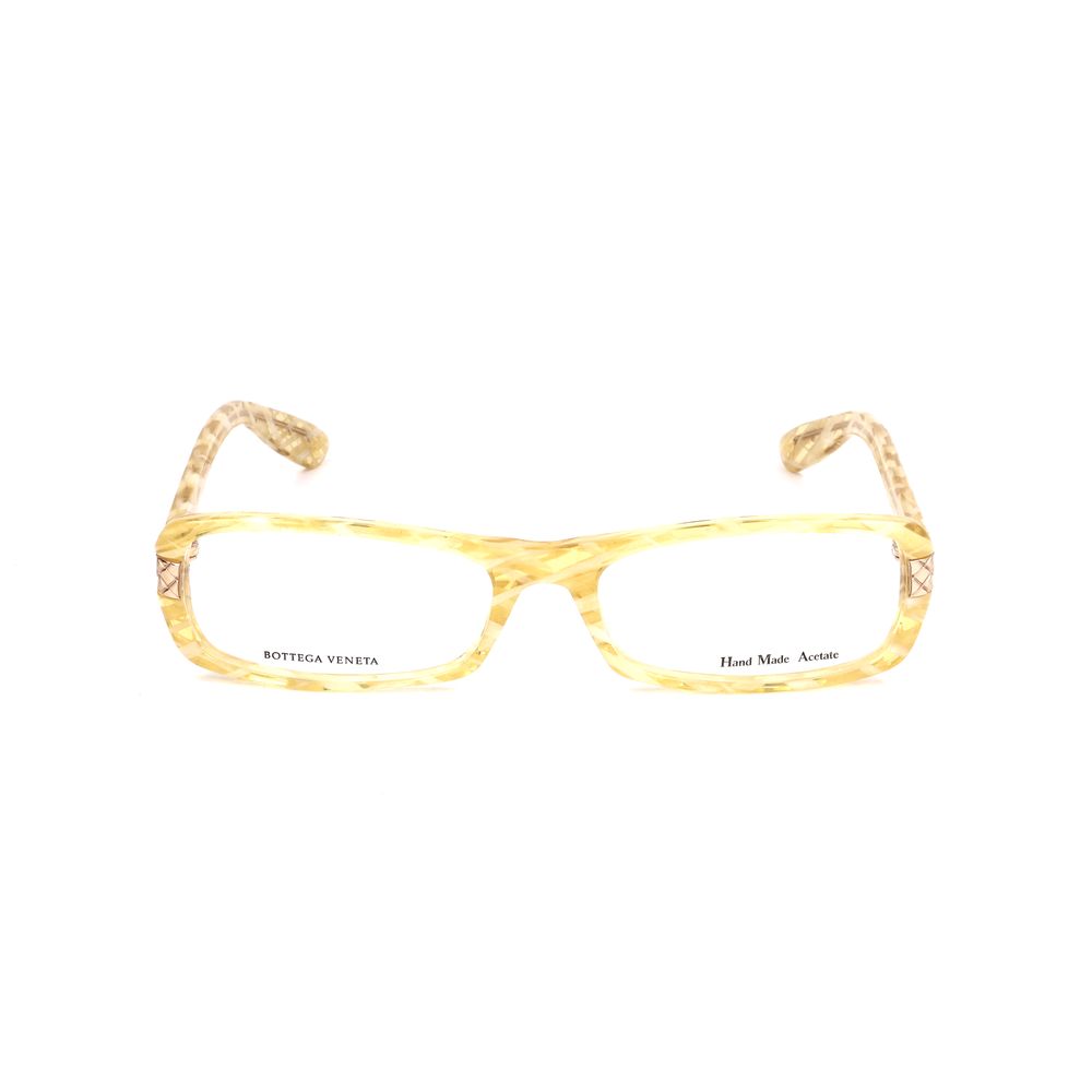 Bottega Veneta – Gelbe Acetat-Rahmen