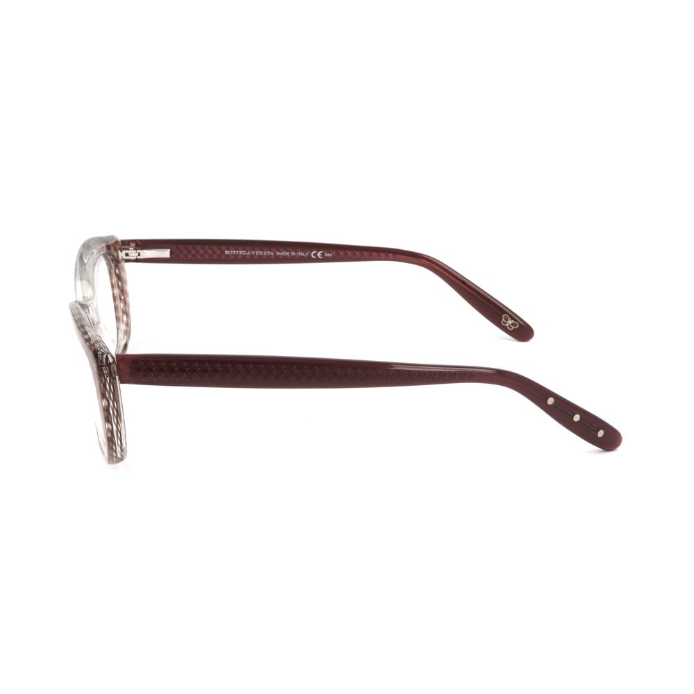 Bottega Veneta – Burgunderrote Acetat-Rahmen