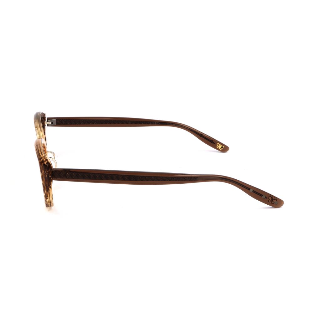 Bottega Veneta – Braune Acetat-Rahmen