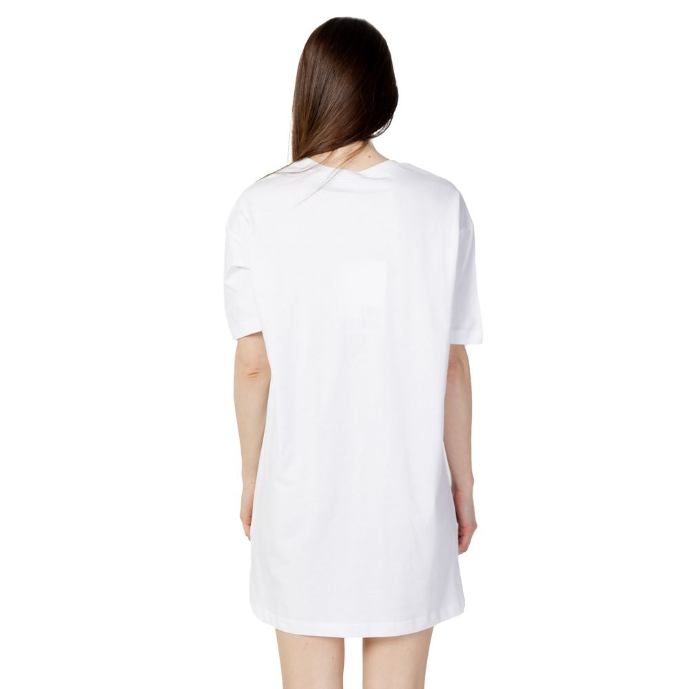 Love Moschino – Weiße Baumwollshorts