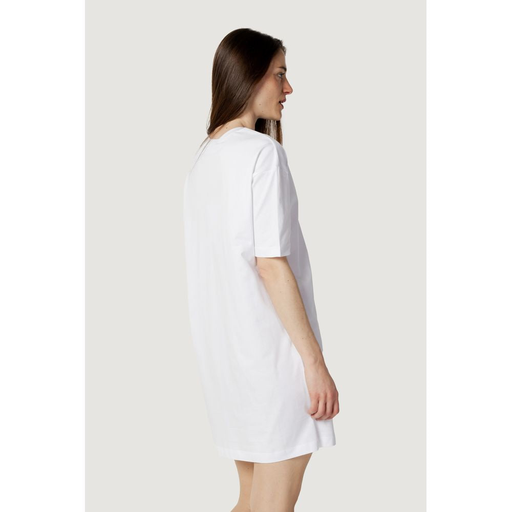 Love Moschino – Weiße Baumwollshorts