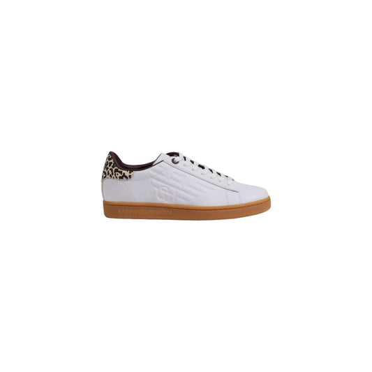 EA7 Emporio Armani – Beige Ledersneaker