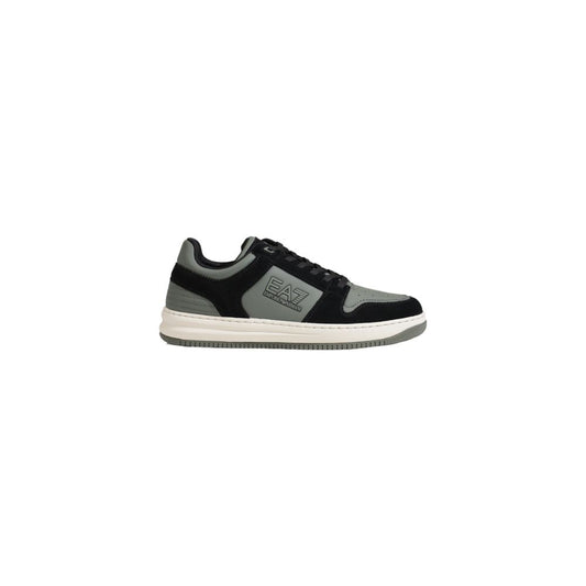 EA7 Emporio Armani – Grüner Polyester-Sneaker