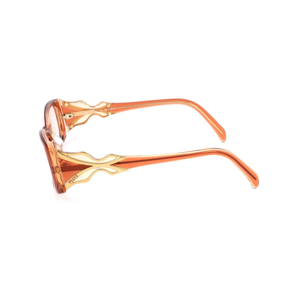 Emilio Pucci Orange Kunststoffrahmen