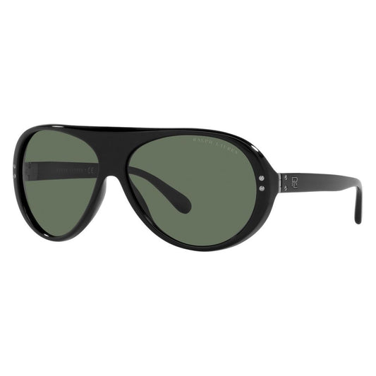 Ralph Lauren – Schwarze Acetat-Sonnenbrille