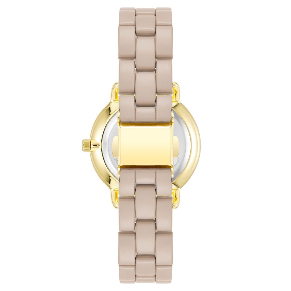 Juicy Couture – Beigefarbene Metalluhr