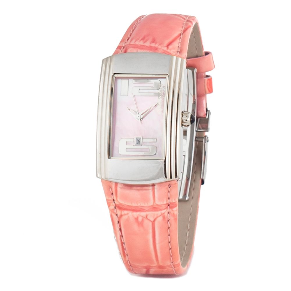 Chronotech Mehrfarbige Edelstahluhr