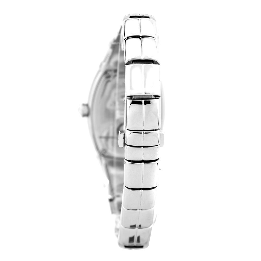 Chronotech Silberne Edelstahluhr