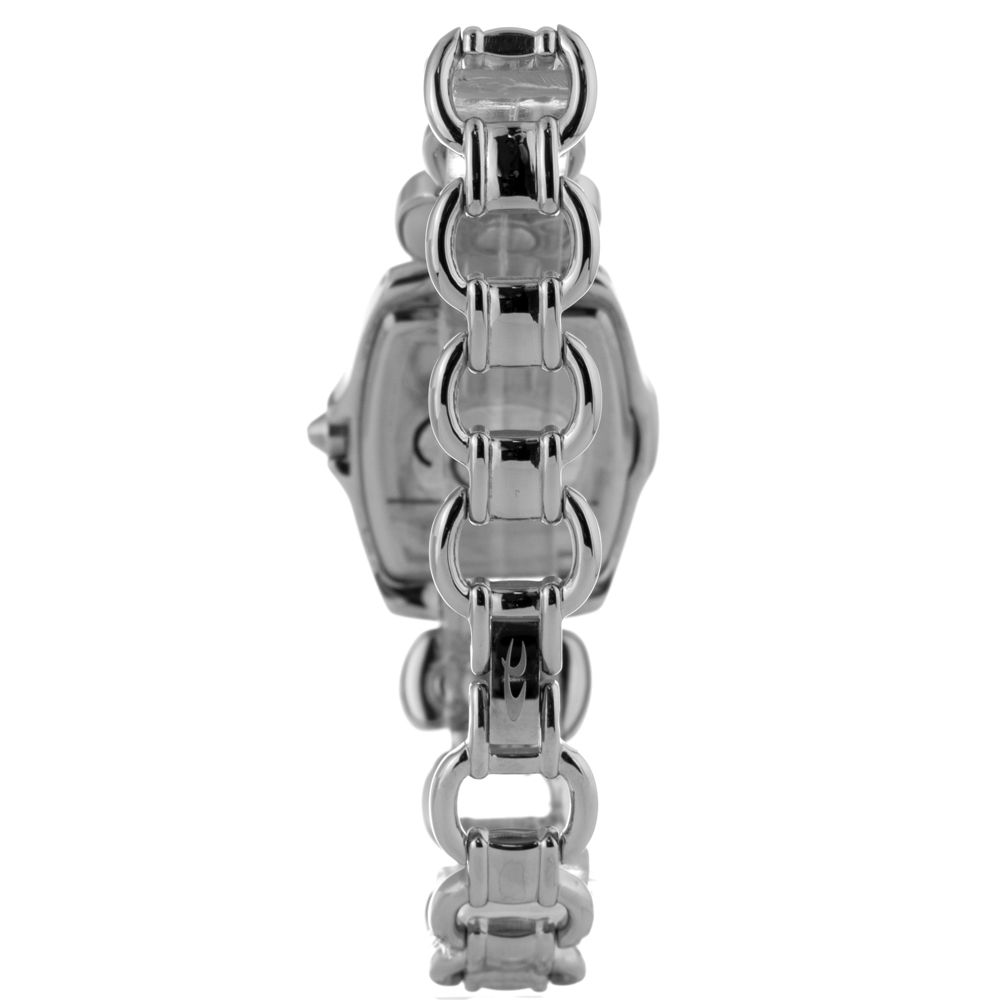 Chronotech Silberne Edelstahluhr