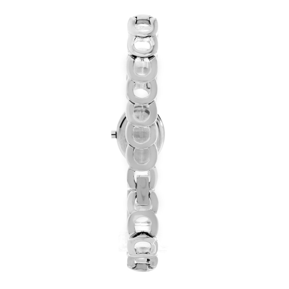 Chronotech Silberne Edelstahluhr