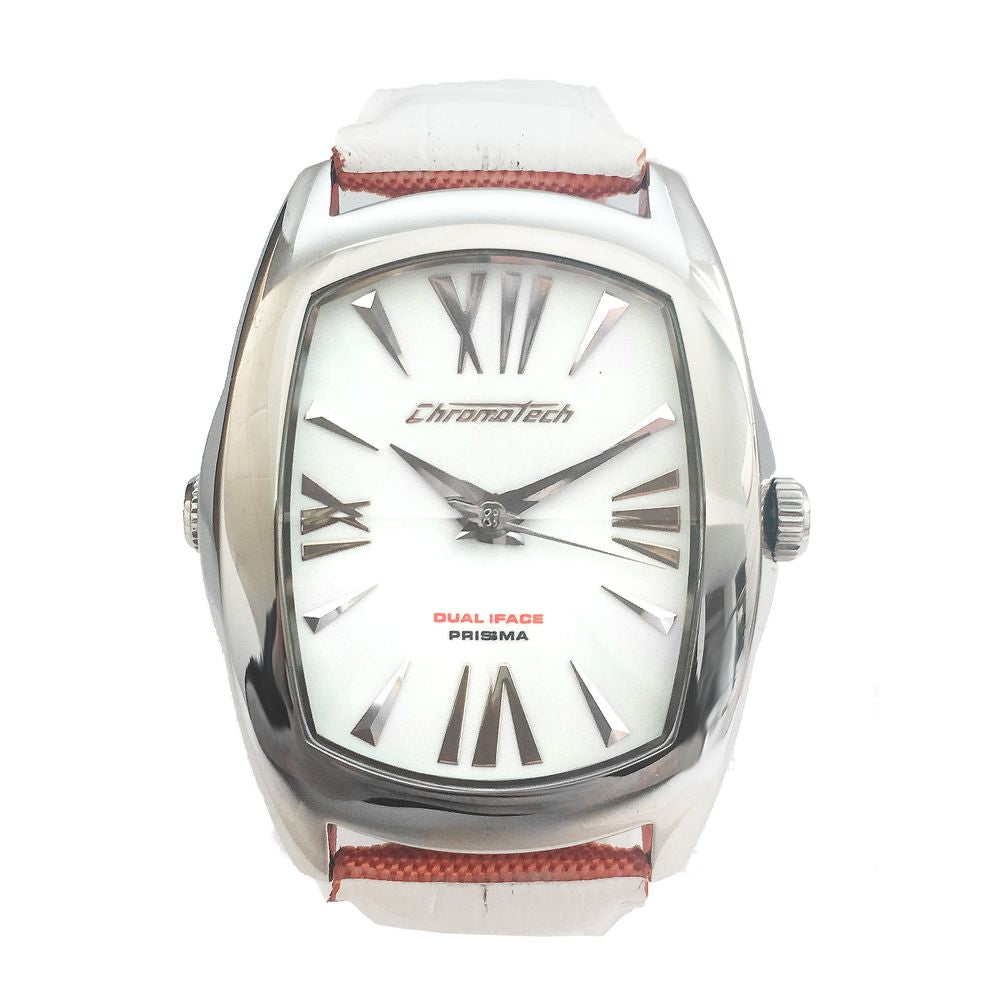 Chronotech Orange Lederuhr