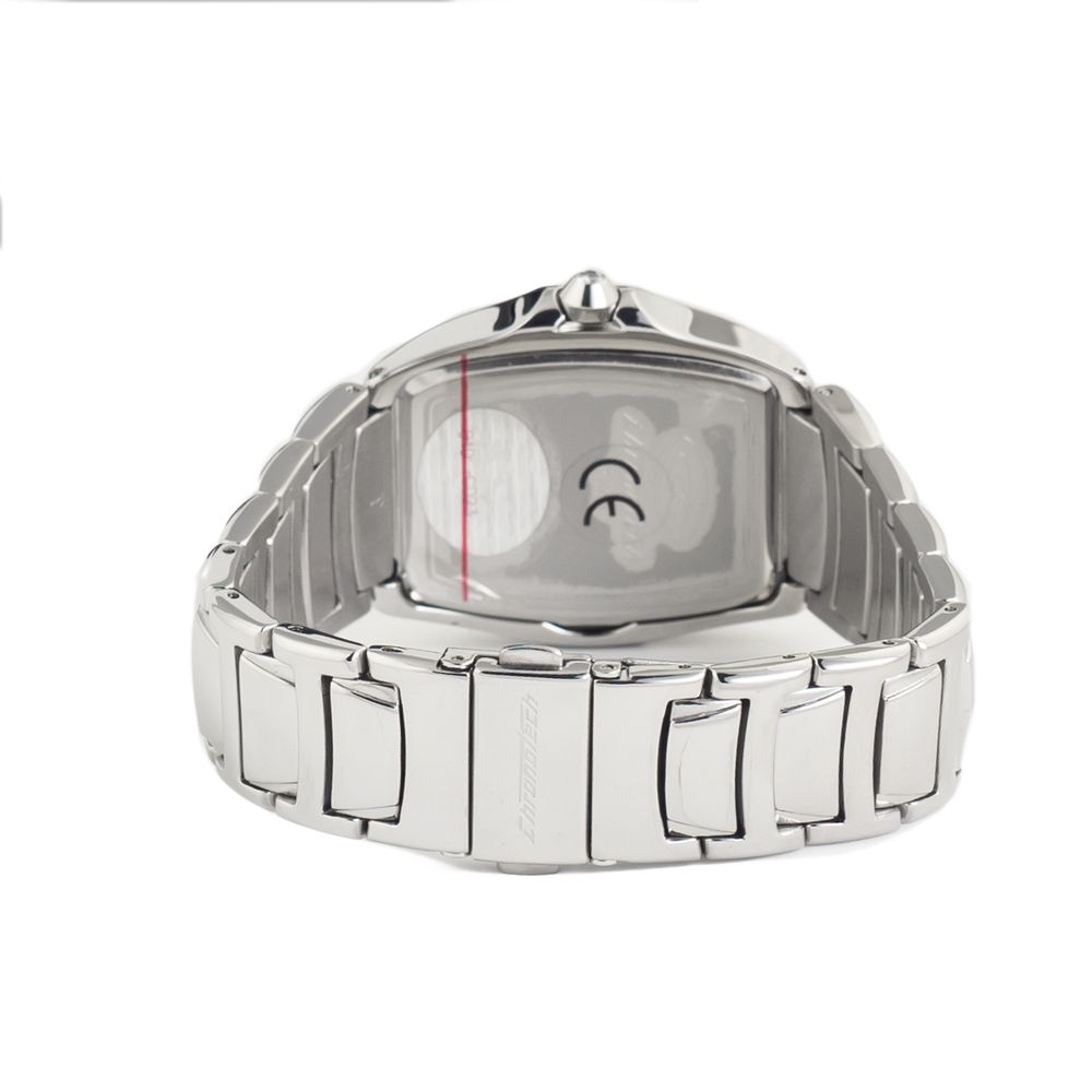 Chronotech Silver Stainless Steel Dress Watch