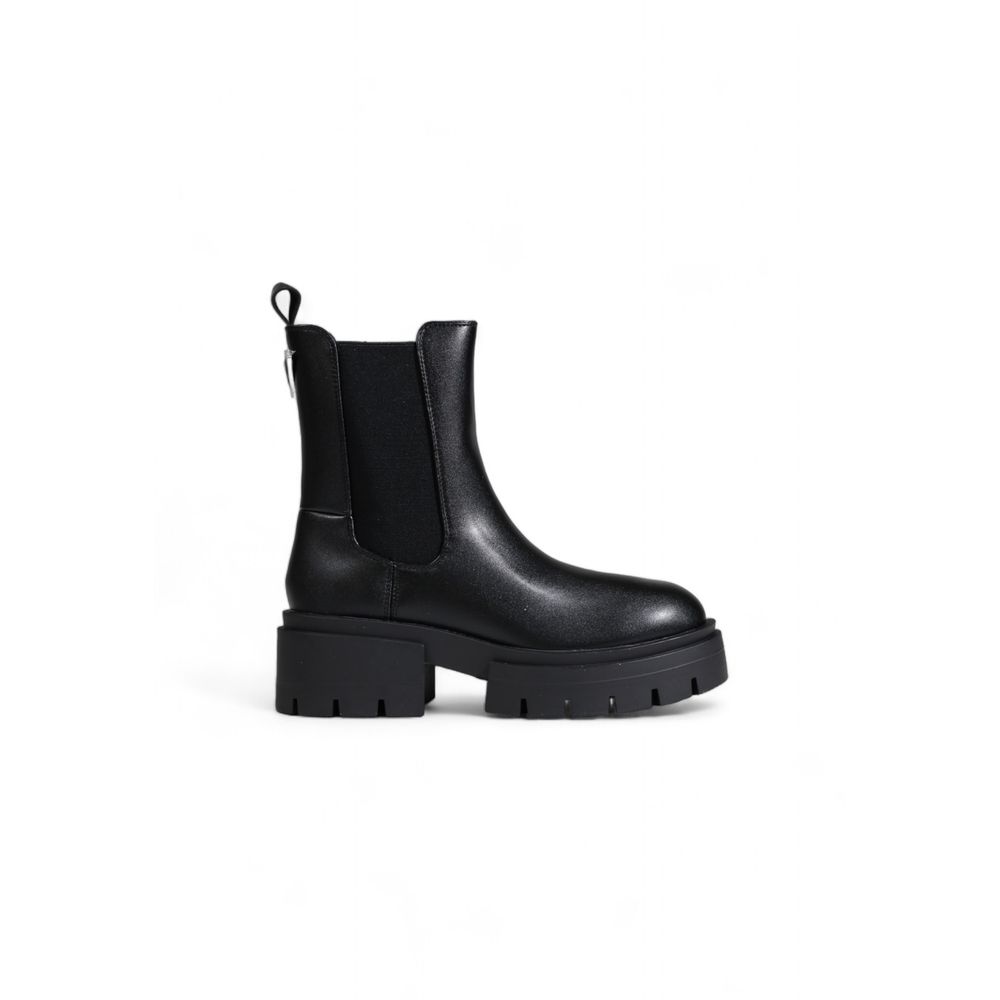 Guess – Knöchelstiefel aus Polyethylen in Schwarz