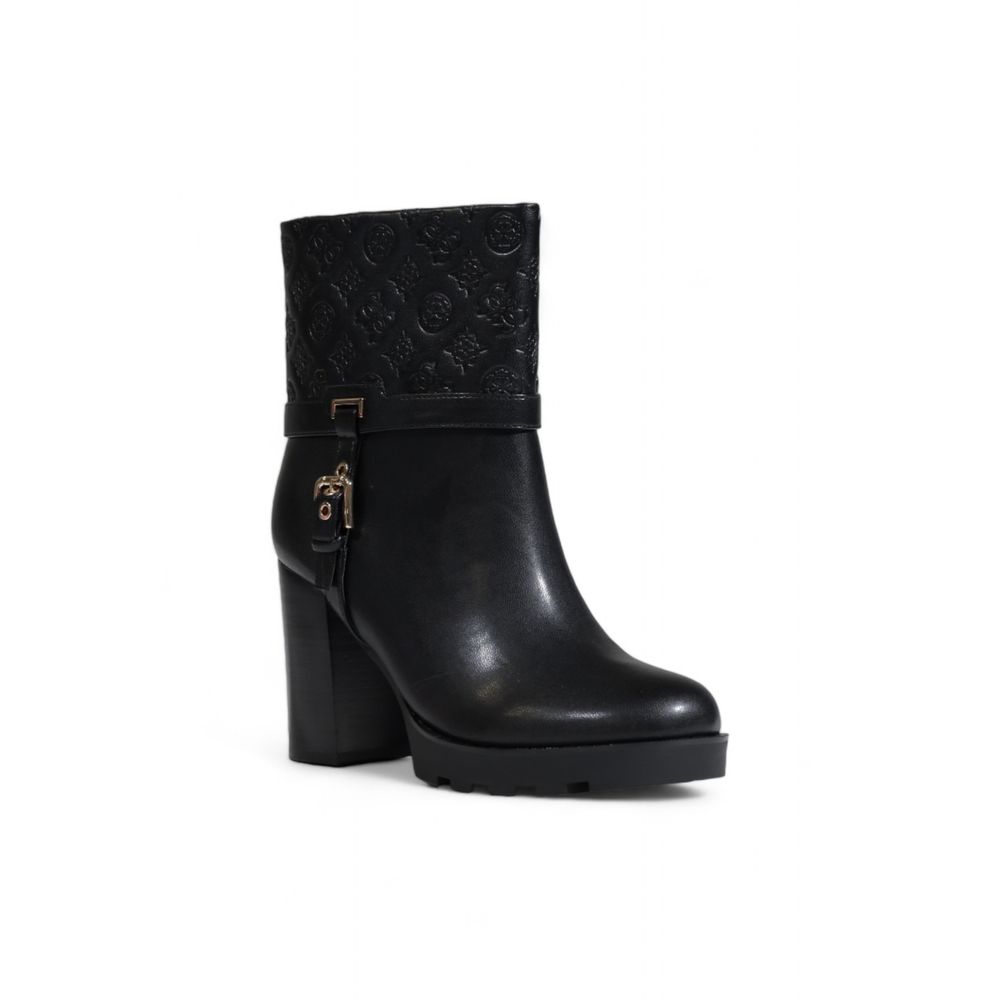 Guess – Knöchelstiefel aus Polyethylen in Schwarz