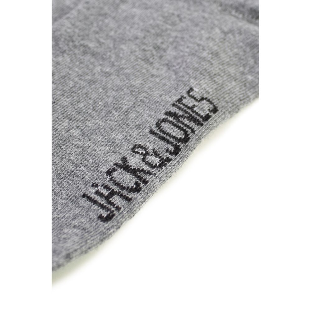Jack Jones Gray Cotton Socks