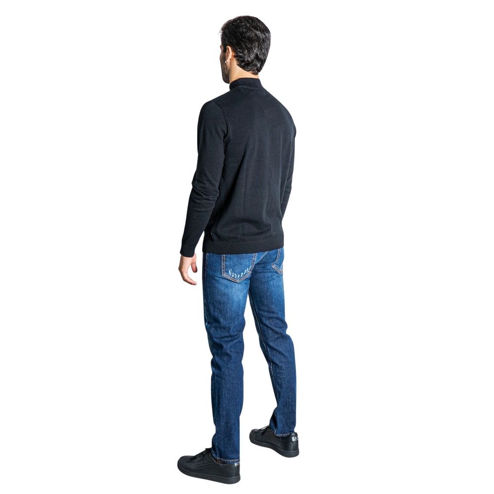 Jack Jones – Schwarze Sportbekleidung aus Baumwolle