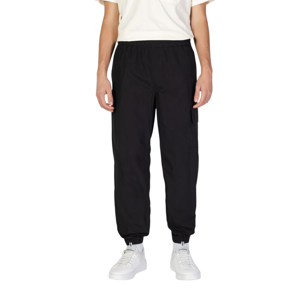 Calvin Klein Jeans – Schwarze Jogginghose aus Baumwolle
