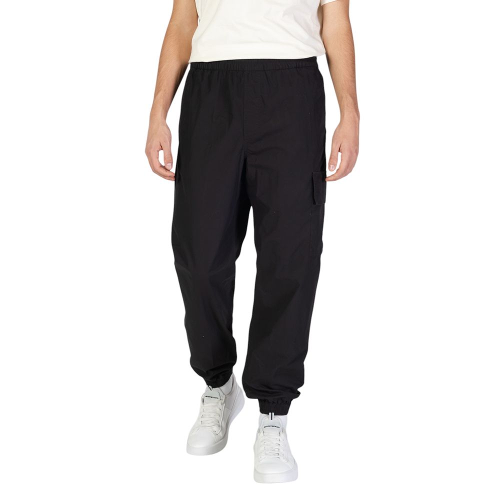 Calvin Klein Jeans – Schwarze Jogginghose aus Baumwolle