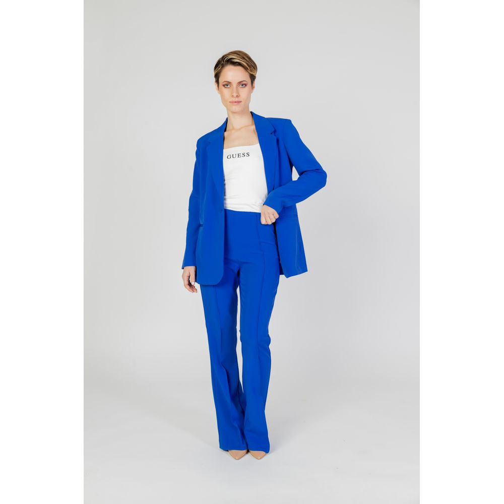 Only – Blaue Hose aus recyceltem Polyester