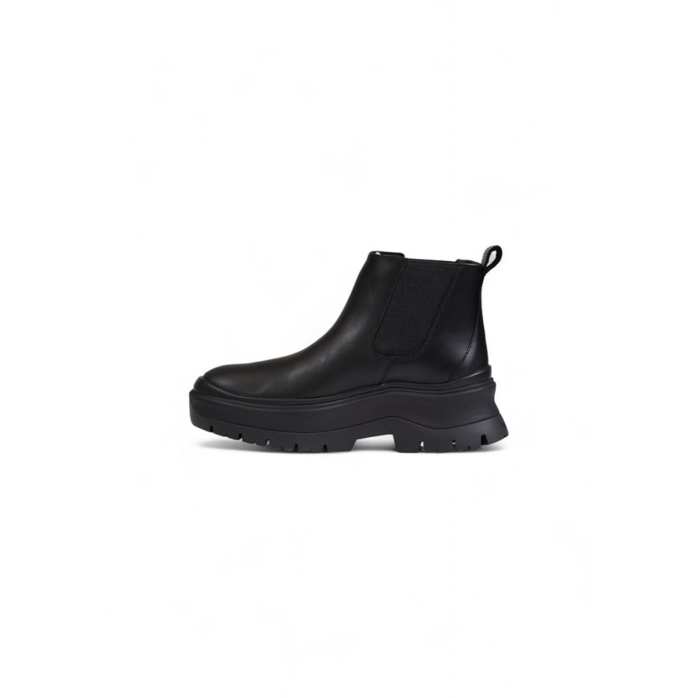 Timberland – Schwarze Lederstiefelette
