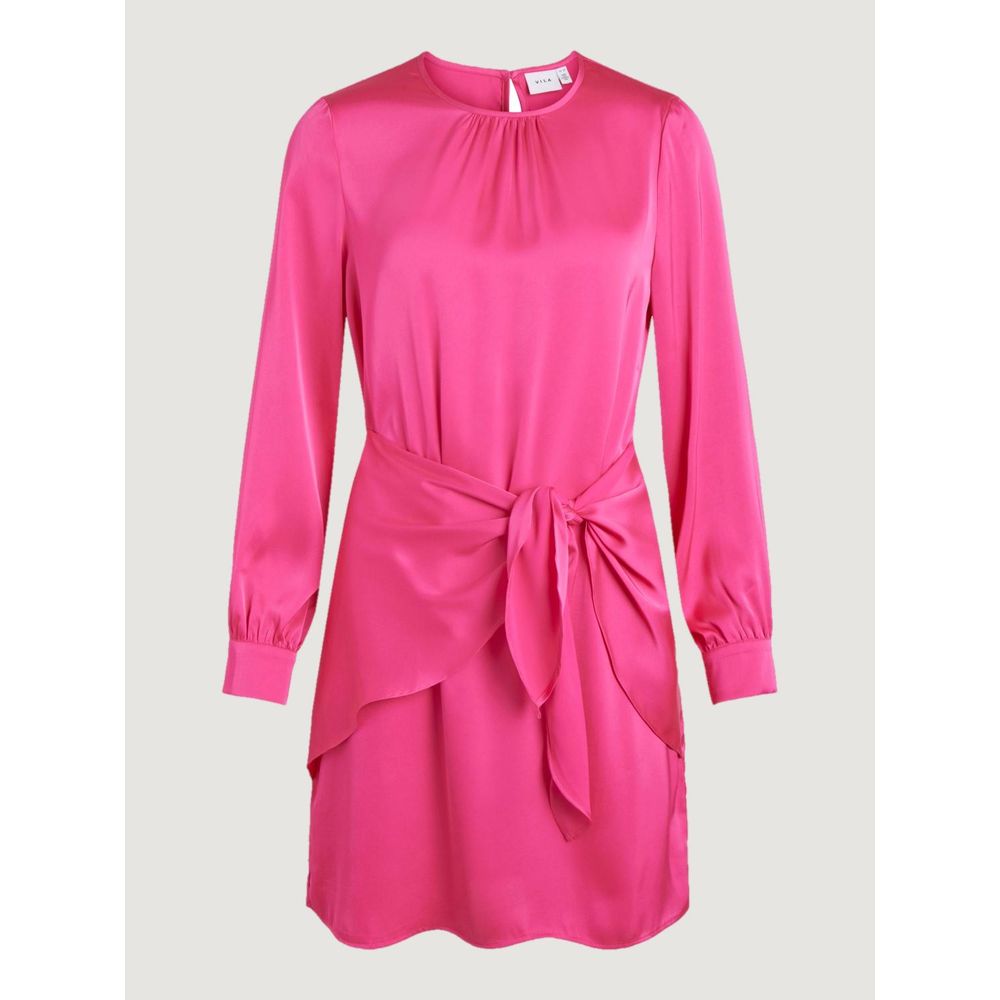 Vila Clothes – Rosa Polyester-Shorts