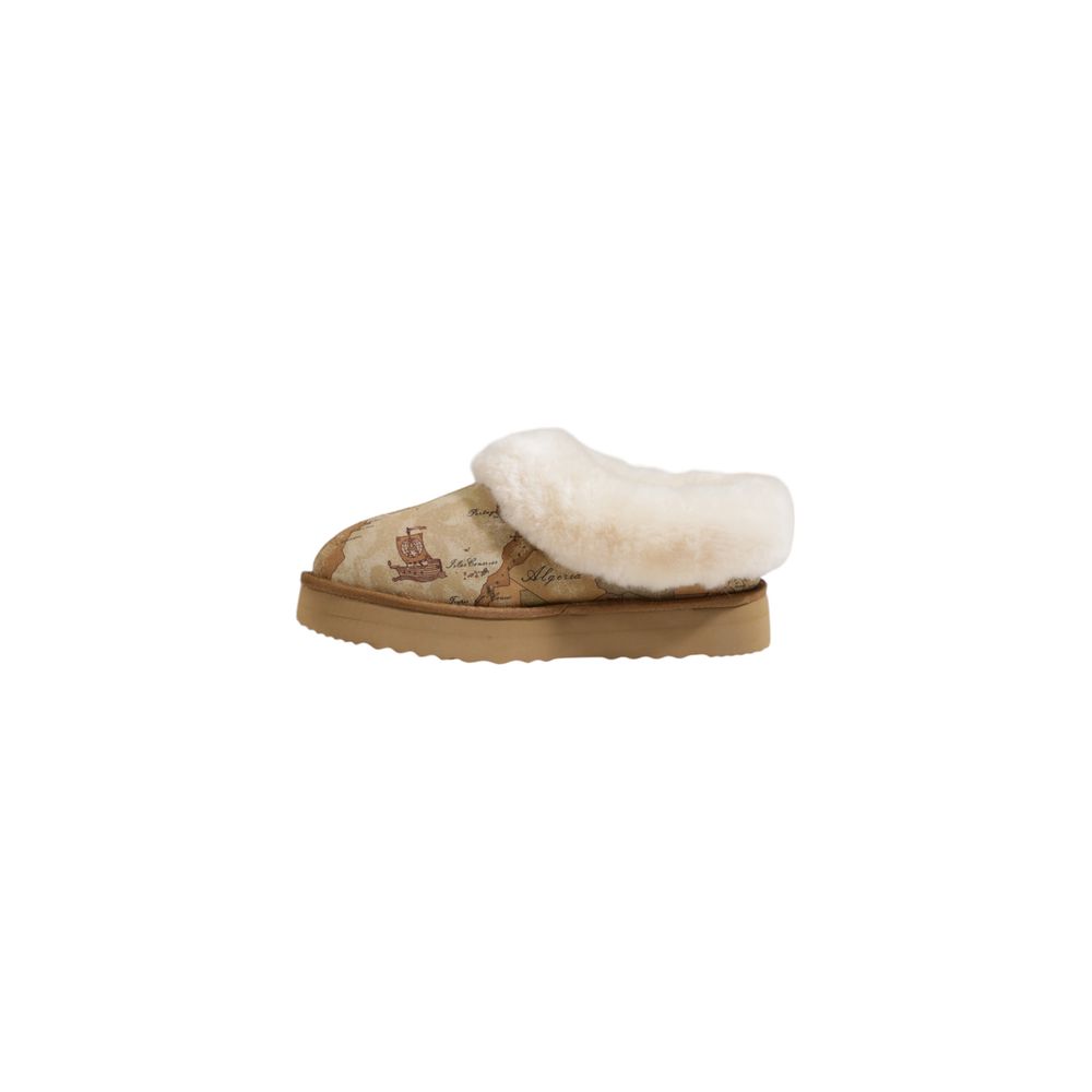 Alviero Martini Prima Classe Beige Stoffknöchel
