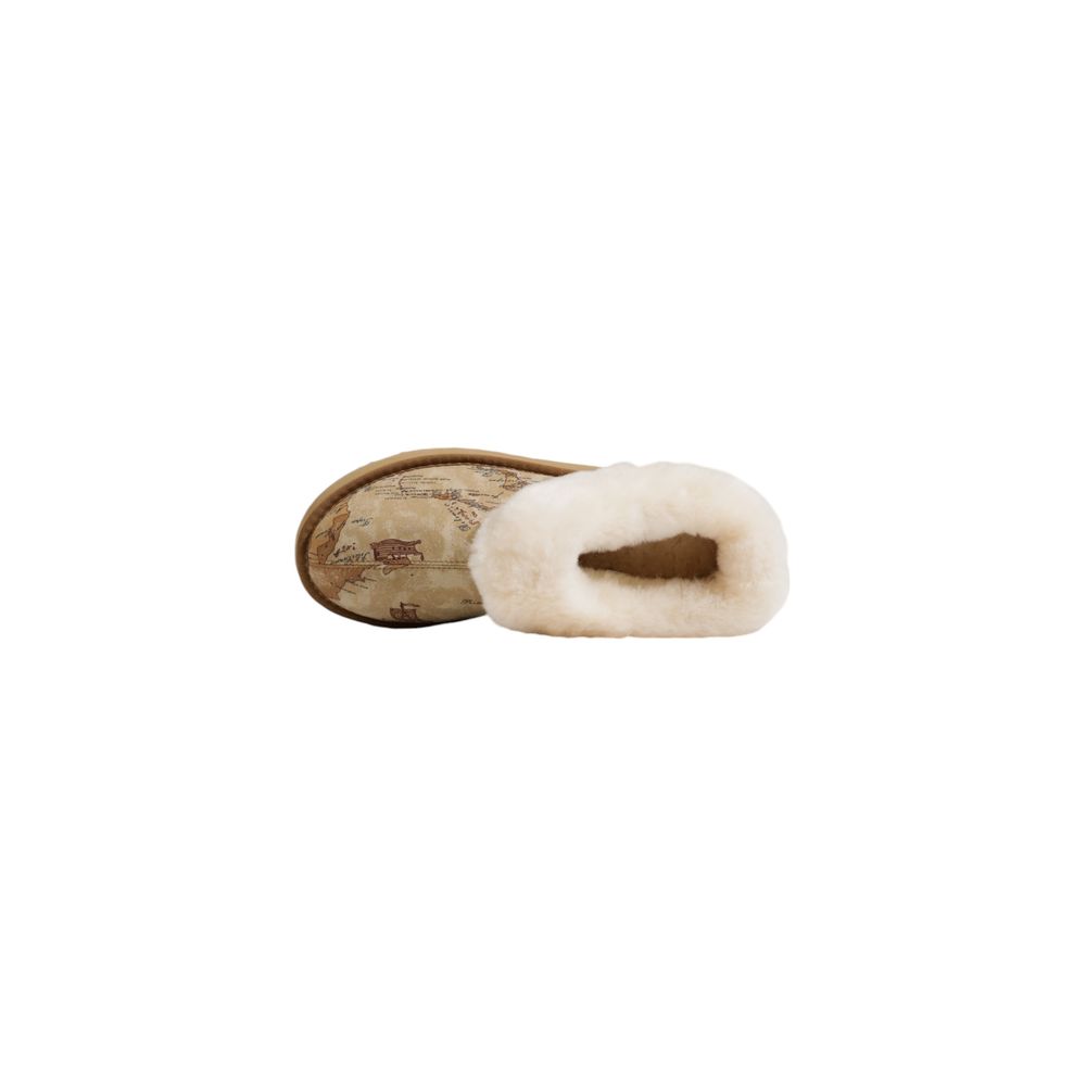 Alviero Martini Prima Classe Beige Stoffknöchel