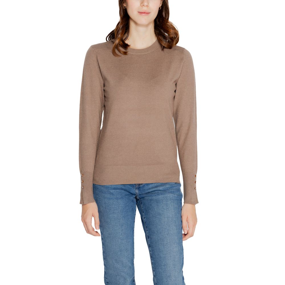 Jacqueline De Yong Beige Viscose Sportswear