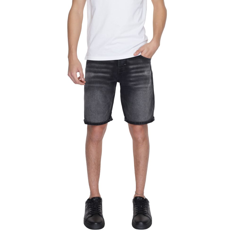 Antony Morato Bermuda aus schwarzer Baumwolle