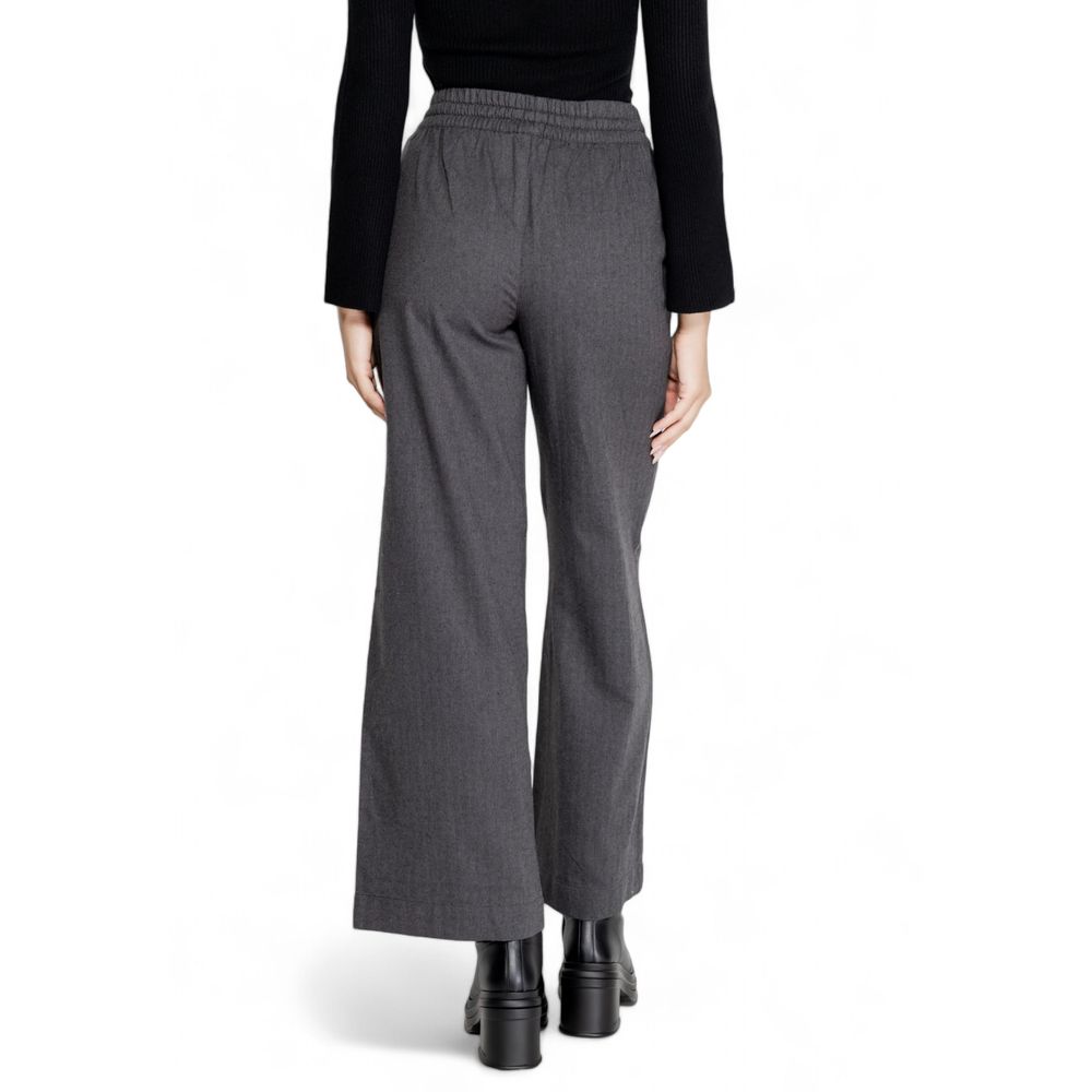 Jacqueline De Yong Graue Baumwollhose