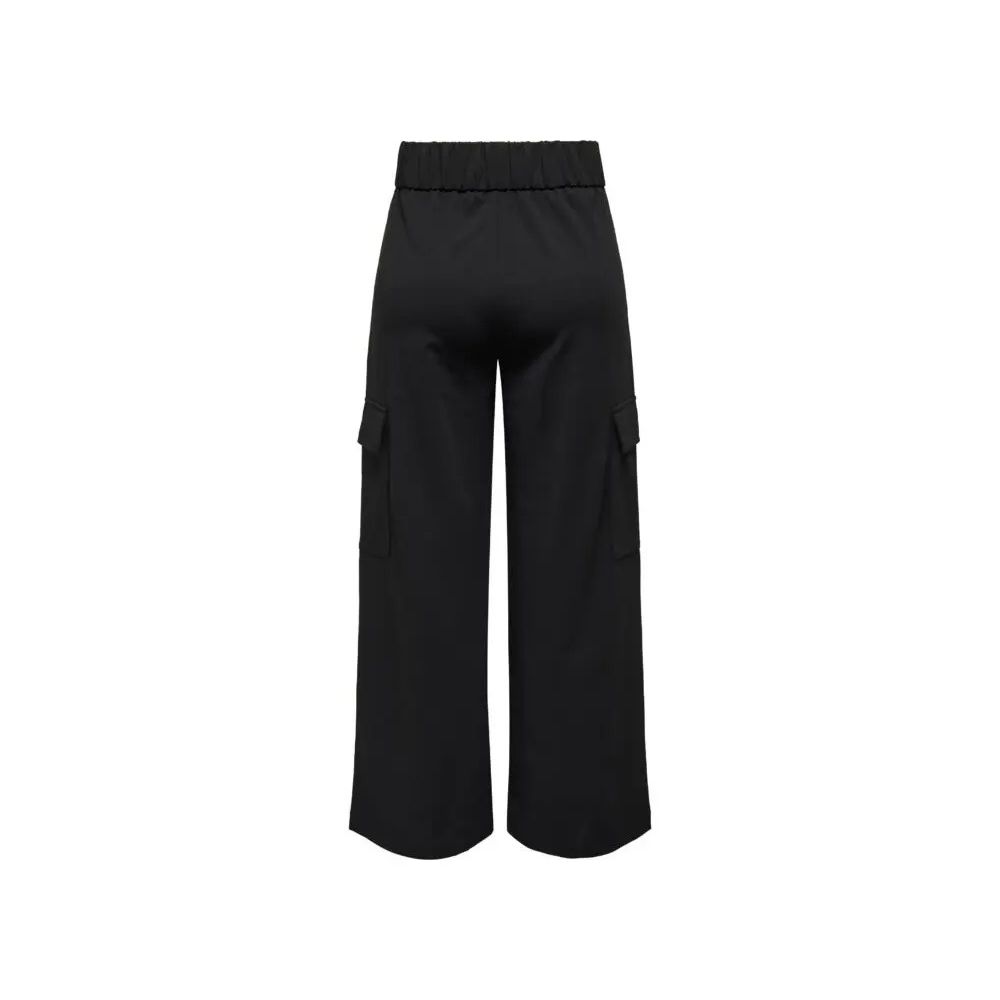 Jacqueline De Yong Schwarze Polyesterhose
